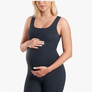Navy Maternity Bodysuit